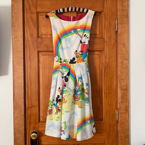 Vintage Bedsheet Disney Dress